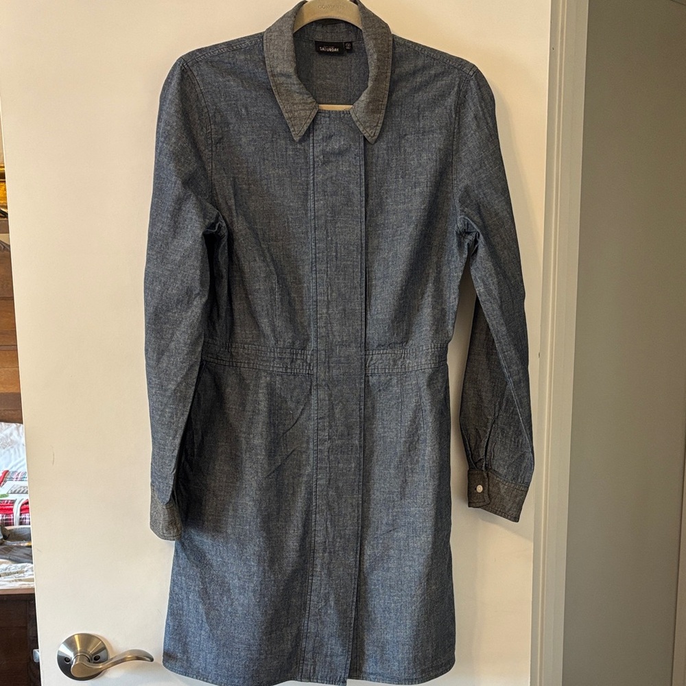 Kate Spade Saturday denim Long Sleeve Dress
